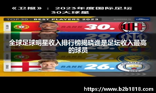 全球足球明星收入排行榜揭晓谁是足坛收入最高的球员